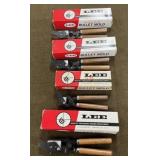 4 - Lee Round Ball Bullet Molds