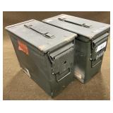 2 - Steel Ammo Cans