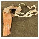 Brown Leather Shoulder Holster