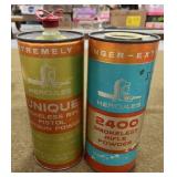 2 - 1bs Can Hercules Powder