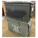 2 - Steel Ammo Cans