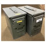 2 - Steel Ammo Cans
