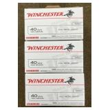 300 rnds Winchester .40 S&W Ammo
