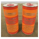 2 - 1lbs Cans Hercules Bullseye Powder