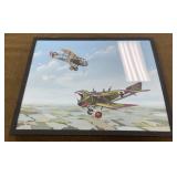 Ray Waddey Aviation Oil Painting