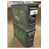 2 - Steel Ammo Cans
