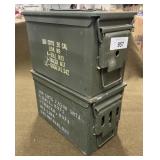 2 - Steel Ammo Cans