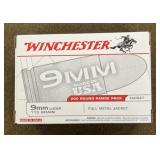 200 rnds Winchester 9mm Ammo