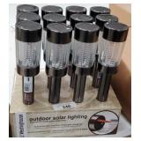 12 Solar Outdoor Lights