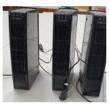 3- Air Purifiers; Dusty From Storage