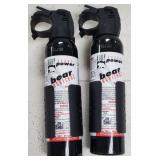 2 Cans of Bear Spray