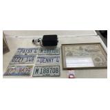 Fan, License Plates & More