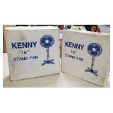 2 16" Oscillating Fans In Orig. Boxes;