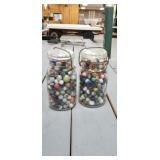 Marbles In 2 Quart Jars