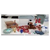 Tote full of Christmas Decorations