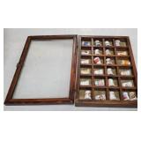 Thimble Collection in 7" x 10" Display Case