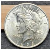 1923 Peace Dollar MS