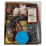 Black Powder, Powder Horn, Bullets, Etc.