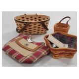 Longaberger Baskets & Purse