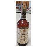 Canadian Club Whiskey Bottle