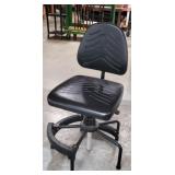 Adjustable Swivel Black Stool