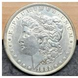 1885 Morgan Dollar MS