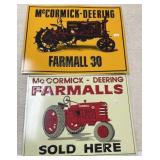 11" x 14" Metal Farm Signs