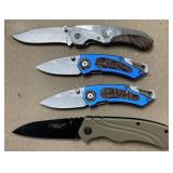 4 Pocket Knives
