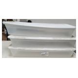 3 - 41qt Totes with Lids