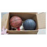 Large Box of Sports Balls