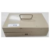 Metal Cash Box w/ Combination
