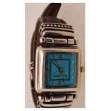 Ecclissi Sterling Silver Watch, Runs w/