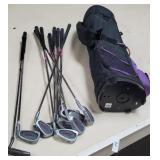 Wilson Golf Bag & Lanser Clubs
