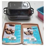Cookie Pans & Granite Roaster