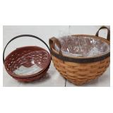 2 Longaberger Baskets