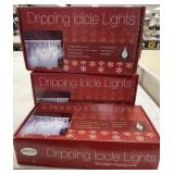 3 Boxes Dripping Icicle Lights