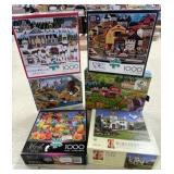 6 - 1000 Piece Jigsaw Puzzles