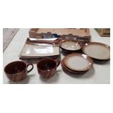 Set of Sango Roma Caramel Dishes