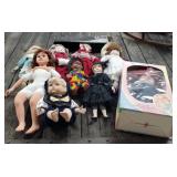 Large Lot of Collector Dolls