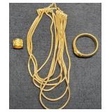 Joan Rivers Heavy Costume Necklace, Bracelet &