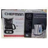 Coffee Pot & Water Kettle