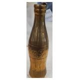 7" Brass Coke Bottle Vase