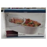 Corning Ware 4 Qt. Casserole Dish w Lid;