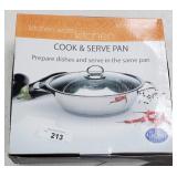 4 Qt. Stainless Pain In Original Box