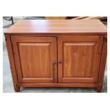 Broyhill Oak Credenza Cabinet