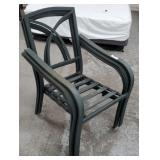 3 Aluminum Deck Chairs,