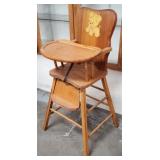 Wood High Chair