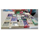 Christmas Ornaments & Ribbon Lights