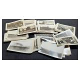 75 +/- 100 Year Old Photo Postcards w/