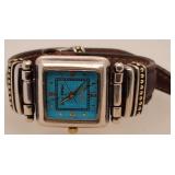 Ecclissi Sterling Silver Watch, Runs w/